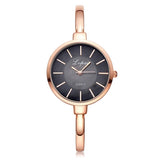 Rose Gold Women Bracelet Quartz Watch