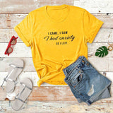 Women Funny Slogan T-Shirt