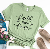 Faith Over Fear Religion T-Shirt