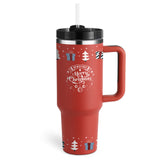 40oz Insulated Stainless Steel Spill Proof Vacuum Coffee Cup Tumbler With Lid