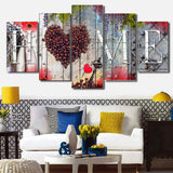 Home Sweet Home Wall Decor Board