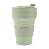 Folding Cup Collapsible Coffee Mug With Cover
