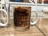 3D Bookshelf Mug Creative Ceramic Coffee Mug