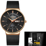 Luxury Waterproof Ultra Thin Quartz Watch