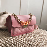 Women Chain Leather Messenger Bags