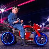 Children's Electric Dual Drive Motorcycle Toy