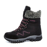 Waterproof Ankle Snow Boots Flat shoes