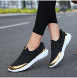 Vulcanized Breathable Walking Women Shoes