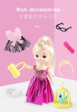 Diy Doll House Handbag Furniture Miniature Toys