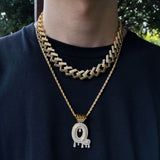 Iced Prong Cuban Link Chains Necklaces