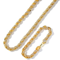 9mm Rope Chain Necklaces & Bracelets