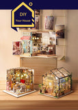 Robotime Miniature Dollhouse DIY Light Gift for Children