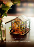 Robotime Miniature Dollhouse DIY Light Gift for Children