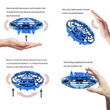 Mini Flying UFO RC Drone Infraed Hand Helicopter Kids Toys