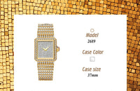 Women Luxury Square Analog Watch