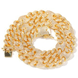 Mix Color Cuban Link Chains Necklace