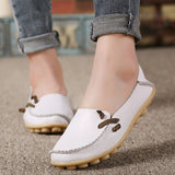 Non Slip Leather Casual Women Shoes