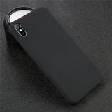 Silicone Solid Color Phone Cases