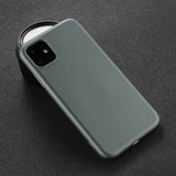 Silicone Solid Color Phone Cases