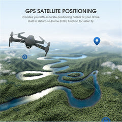 Quadcopter With 4K/1080P HD Wide Angle Camera Foldable RC Drone