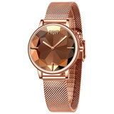 Luxury Waterproof Rosegold Quartz Watches