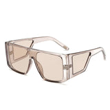Unisex Square Over-sized UV400 Sunglasses