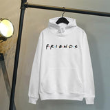 Letters Print Pocket Warm Thicken Pullovers