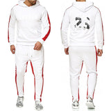 Men's Sportswear 23 Print Hoodies Pant Set