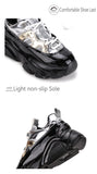 Women Genuine Patent Leather Sneakers