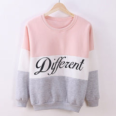 Long Sleeve O Neck Pullover Tops