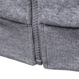 Cotton Hoodied Mens Sportswear Zipper Sweatshirts