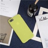 Luxury Thin Soft Color Phone Case