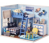 Diy Doll House Casa Miniature Dollhouse Toy