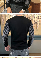 Men Street-wear Long Sleeve Hip Hop T shirt