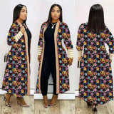 Women African Sexy Cardigan Cloak Coat