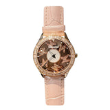 Butterfly Crystal Rotatable Women Watches