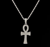 Egyptian Cross Luxury Pendant Necklace