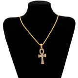 Egyptian Cross Luxury Pendant Necklace