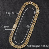 Luxury Cuban Link Hip Hop Chain Necklaces