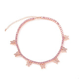 Women CZ Butterfly Luxury Necklaces