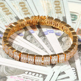 CZ Hip Hop Unisex Bling Bracelets