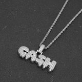 Luxury CASH Letters Pendant Necklace