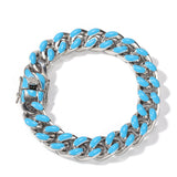 11mm Stainless Steel Colorful Unisex Bracelet