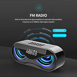 LED Flash Wireless Loudspeaker FM Radio