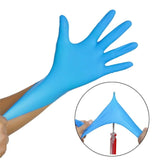 100Pcs Disposable Latex XL Rubber Gloves