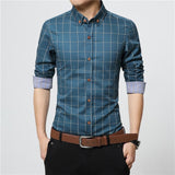 High Quality Long Sleeve Slim Fit Business Casual Shirt