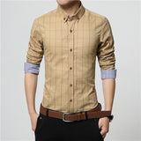 High Quality Long Sleeve Slim Fit Business Casual Shirt