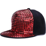 Baseball Sequins Rock Cool Hip Hop Cap