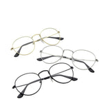 Round Frame Retro Myopia Optical Frames Eyeglasses