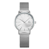 Stainless Steel Casual Wristwatch